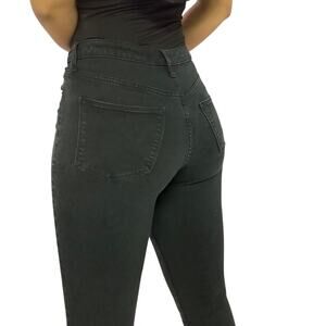 Universal Threads Stretchy Highrise Skinny Jeans  Black size 8 Tall